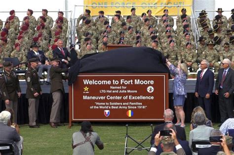 Army officially designates Fort Moore, dropping Confederate name Benning